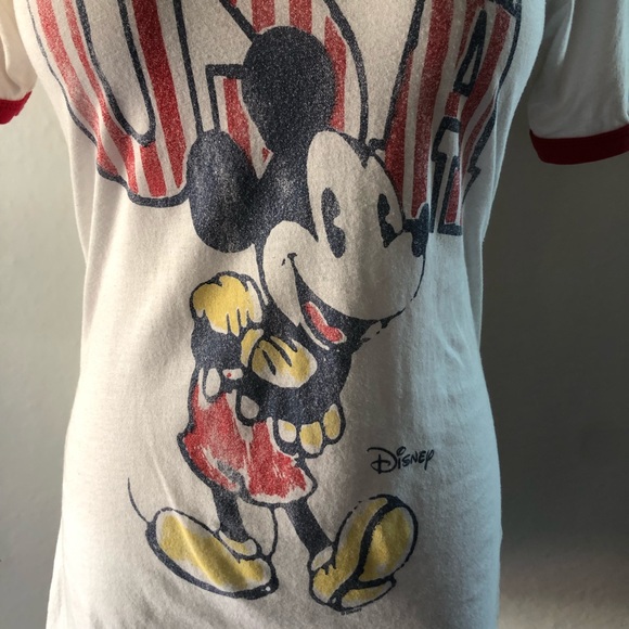 Junk Food | Vintage Style Mickey Mouse Tee XS - Picture 3 of 6